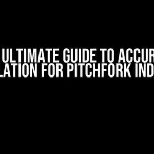 The Ultimate Guide to Accurate Calculation for Pitchfork Indicator